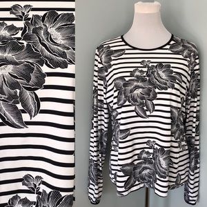 ✨2/$20✨Land’s End Crew Neck Top